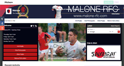 Desktop Screenshot of malone-rfc.com